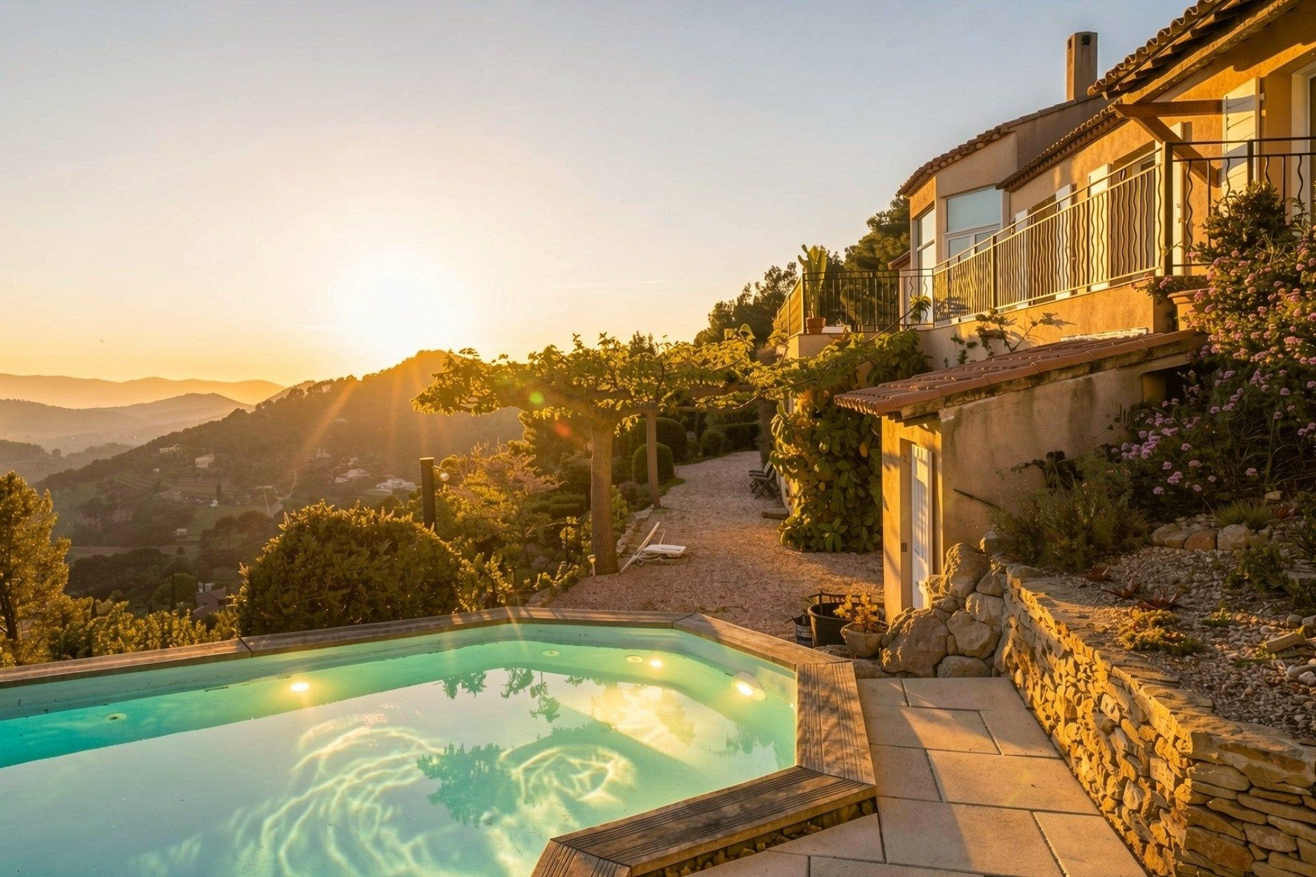 house 8 Rooms for sale on LA CADIERE D AZUR (83740)